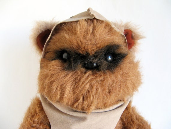 vintage ewok plush