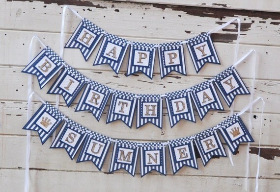 happy birthday banner with name