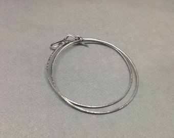 Silver hoop earrings sterling silver hoops hoop earrings big hoops large hoops hoops