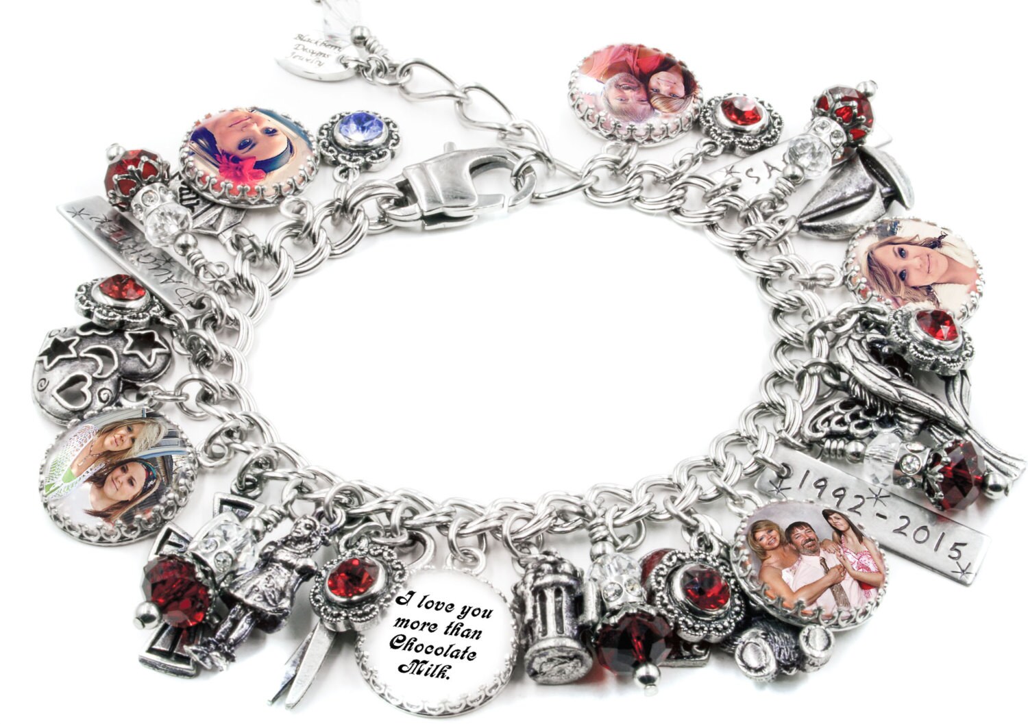 Family Jewelry Mom Keepsake Family Photo Bracelet Keepsake