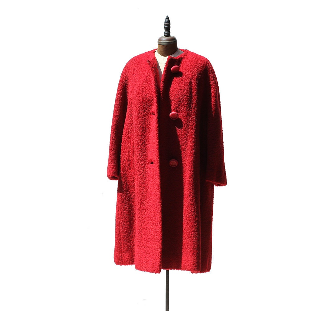 Red Vintage Coat 115