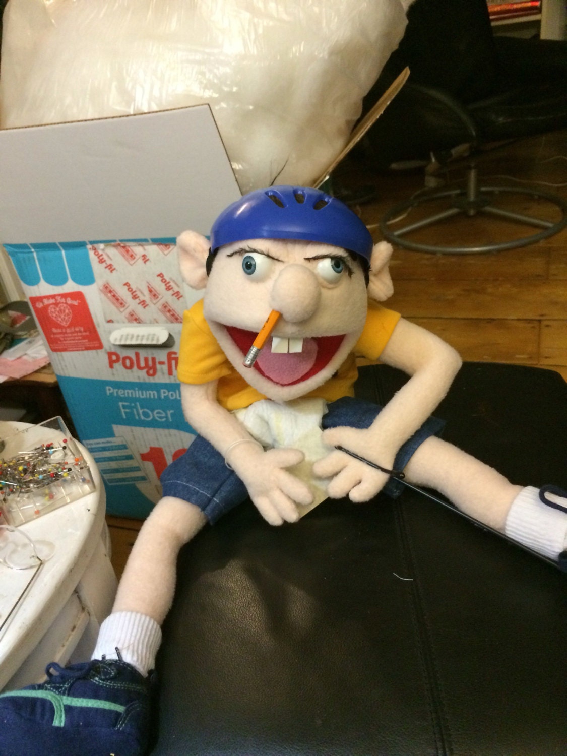 Look alike Jeffy Jeffy Puppet from SML Youtube movies by evelinka