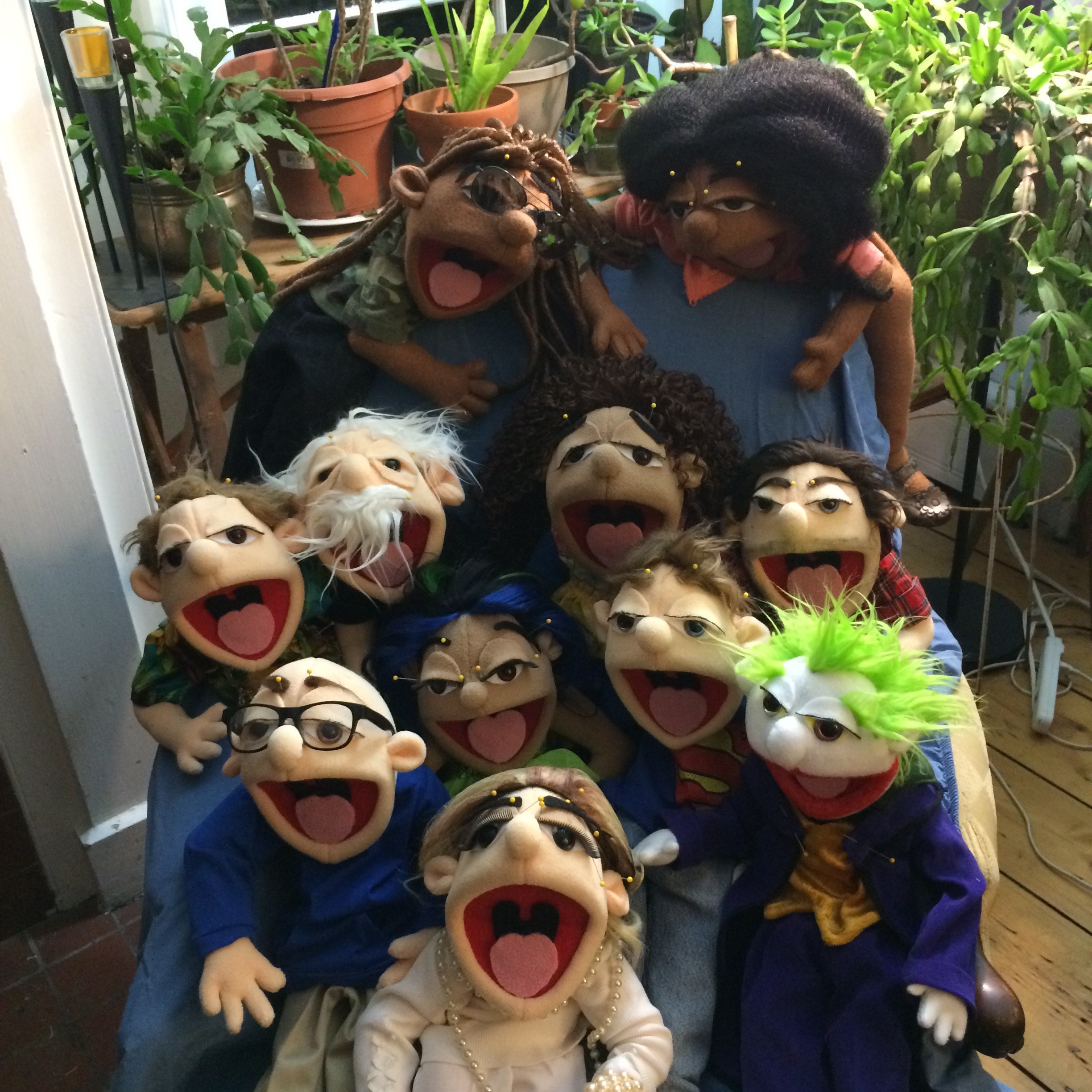 Custom Marionettes Puppets Muppets Mascot costumes by evelinka