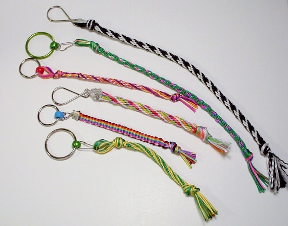 key lanyard zipper assistant kumihimo braid great for keys