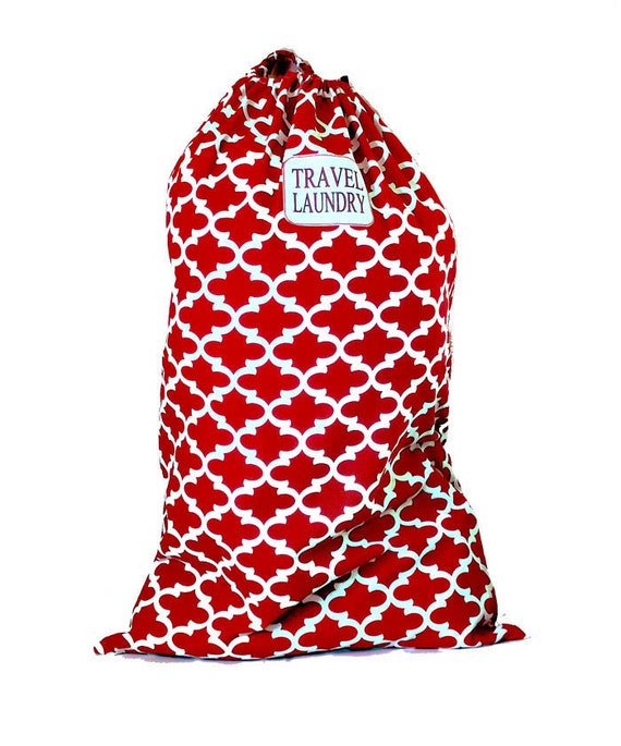 Large Laundry Bag Summer Camp Bag Summer Beach by ColorStyleDesign