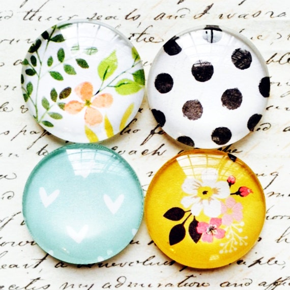 Glass Decorative Yellow by TheVelvetVine