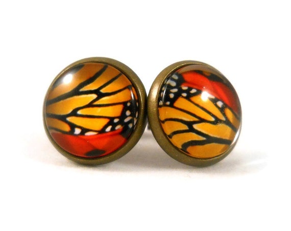 unique gifts tweens Butterfly Wing Butterfly Monarch Jewelry Earring Monarch Butterfly