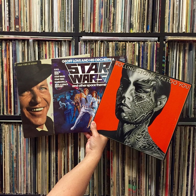 Vintage Vinyl Record Albums Collectable LP by DropTheNeedle