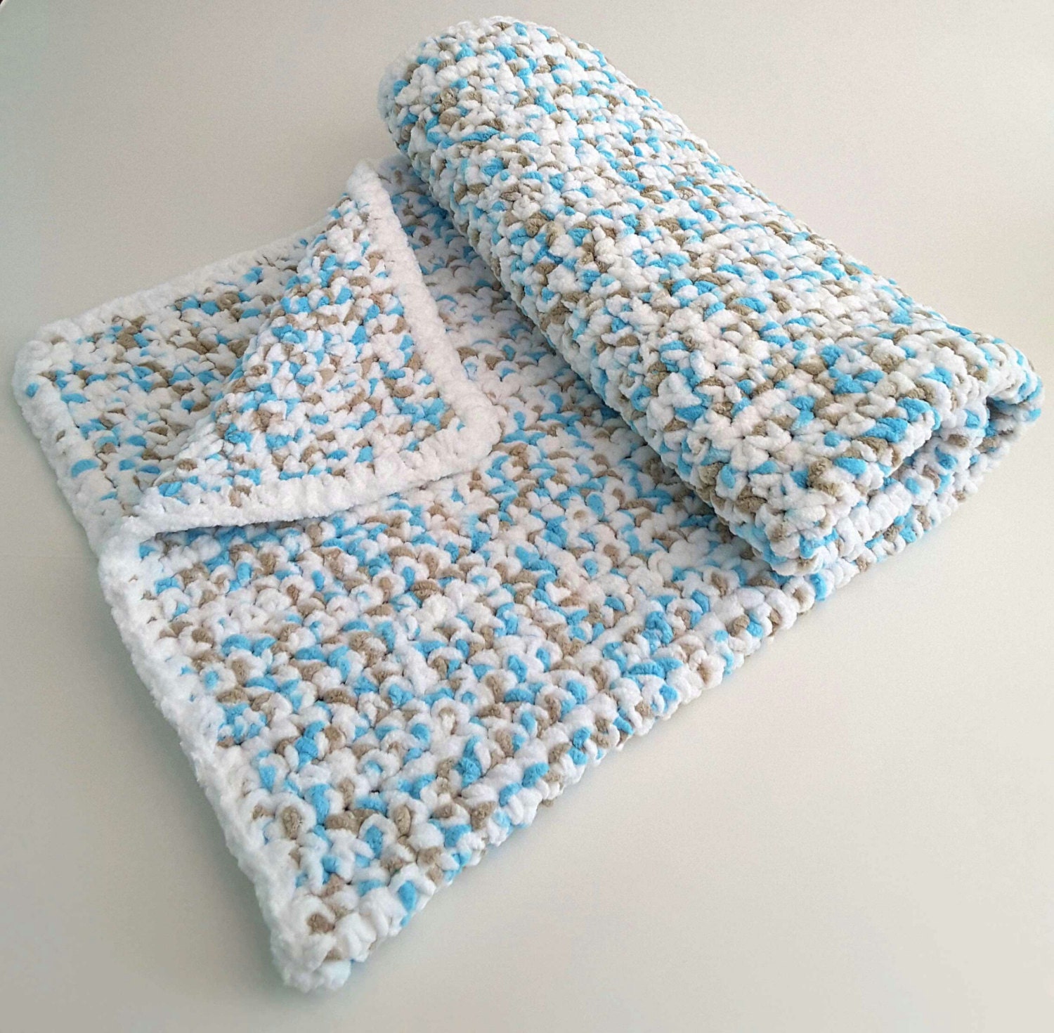 Chunky Baby Blanket Crochet Baby Blanket Chunky Crochet Baby