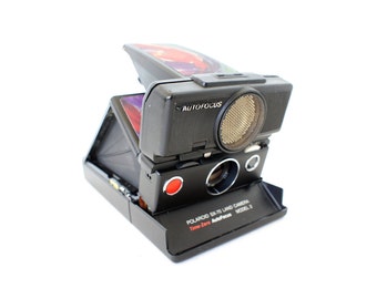 SALE Reskinned SX-70 Model 2 SLR Sonar Polaroid Camera - Film Tested Working