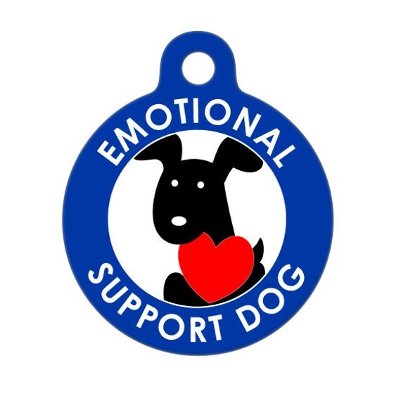 Pet ID Tag Emotional Support Dog Medical ID Tag Medical