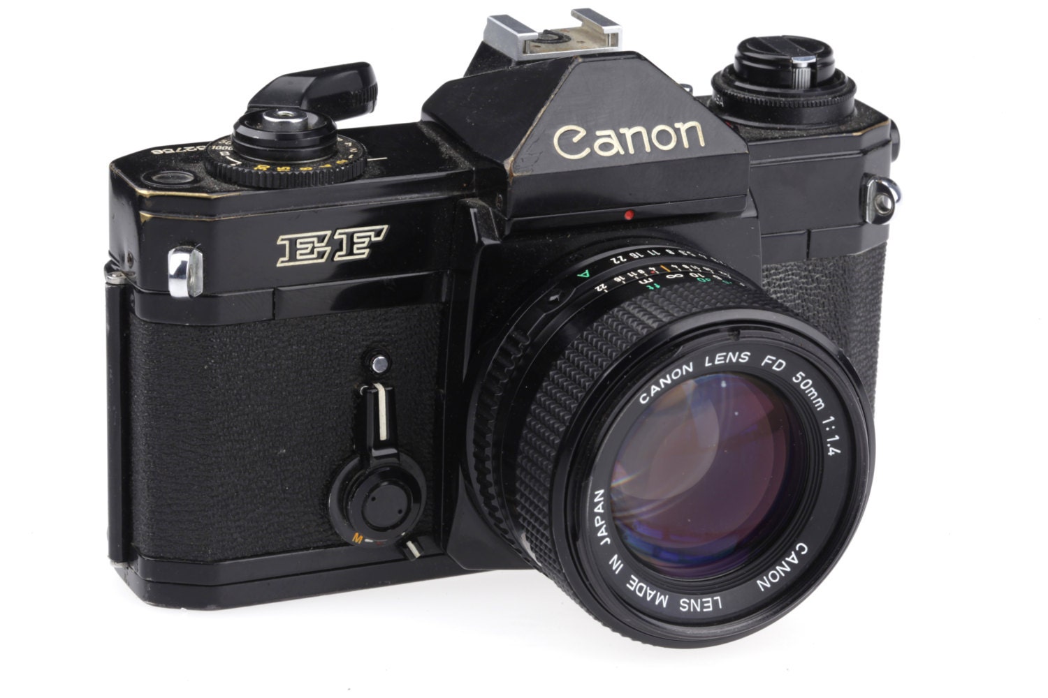  Canon  EF 35mm  Film Camera  with Canon  50 mm 1 1 4 by 