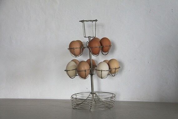 French Vintage Wire Egg Holder Wire Egg Basket Bistro Egg   Il 570xN.987479583 Mwm5 