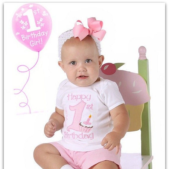 Baby Girl First Birthday Outfit Baby Girl Birthday Shirt