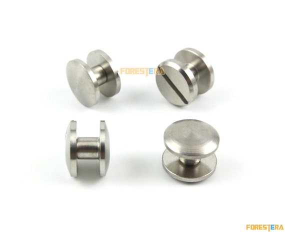 20 Set 104mm 304 Stainless Steel Rivet Chicago Screw by ForestEra