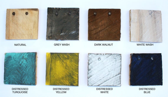Reclaimed Wood Color Swatches