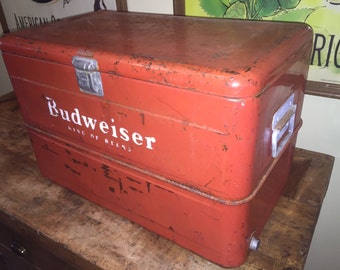 Vintage Budweiser Cooler
