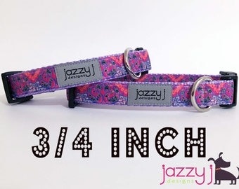 Pretty Paisley Dog Collar