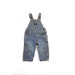 12M OshKosh Bgosh Blue Striped Railroad Train Engineer Baby Overalls Romper Jumper One Piece Bib Suit size 12 Months 1yr