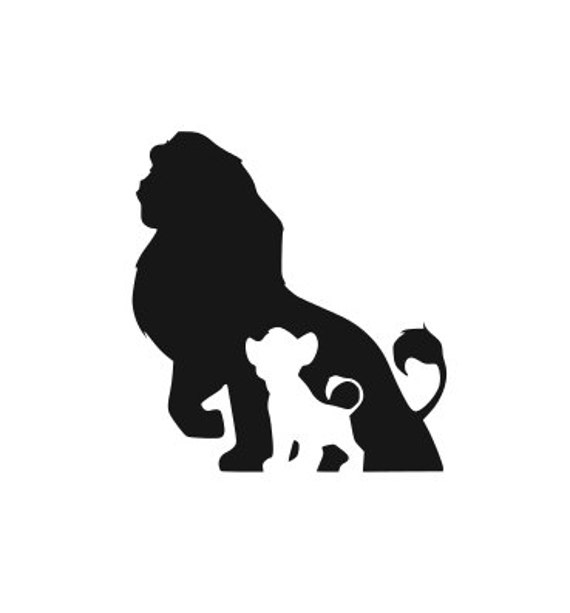 Download Lion King SVG cutting file for Silhouette and Cricut