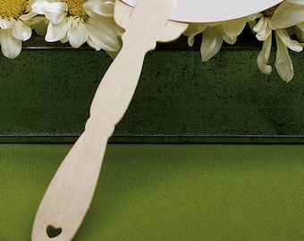 Diy Wedding Fan Handle Holders for Creating Your Own Wedding Fans