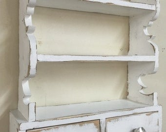 French country wall shelf, cottage chic wall shelf, kitchen shelf, victorian wall shelf, antique style wall shelf