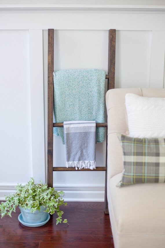 Blanket Ladder // Towel Ladder // Rustic Home Decor // Country