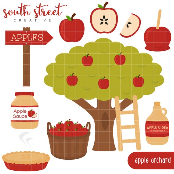 apple orchard clipart free - photo #40