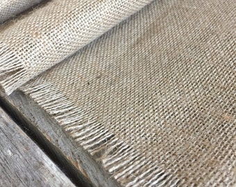 Frayed Edge Burlap Table Runner, Burlap runner, table runner, runner, burlap, wedding runner, fall table runner,