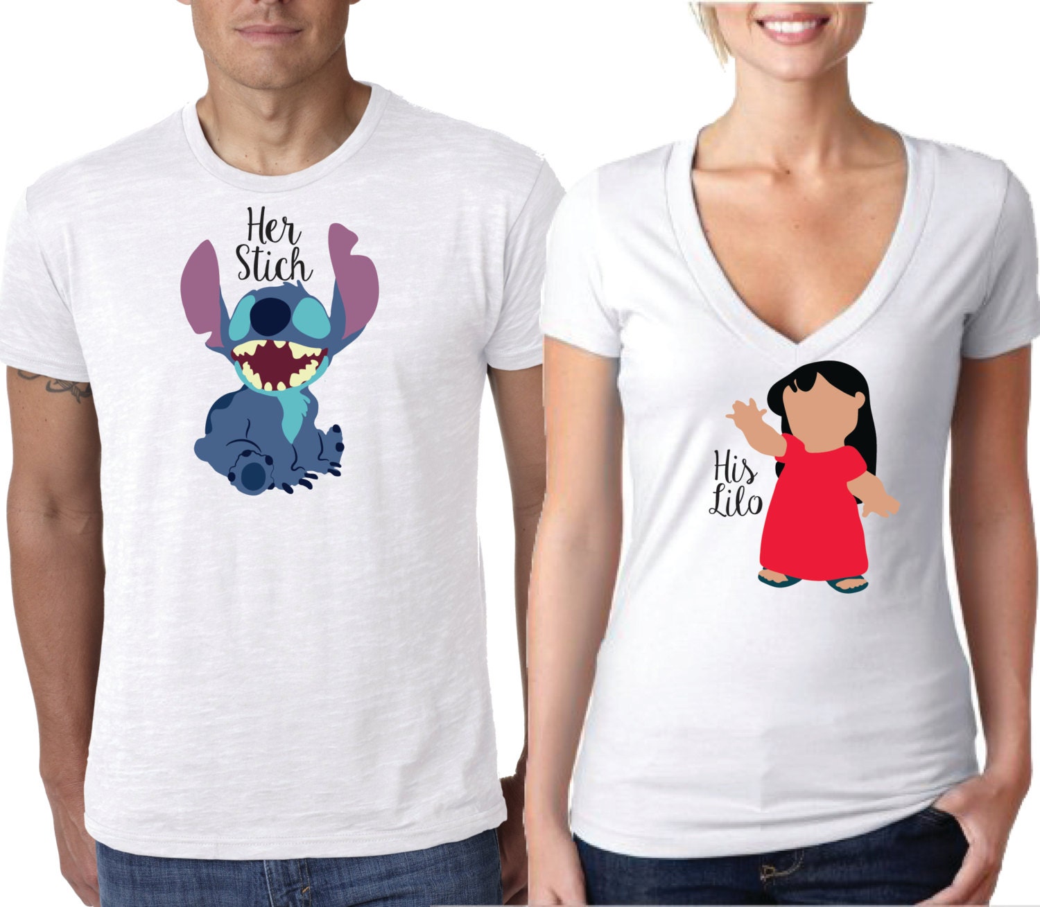 Disney Shirts Couples Shirt Best Friend Shirts Lilo and