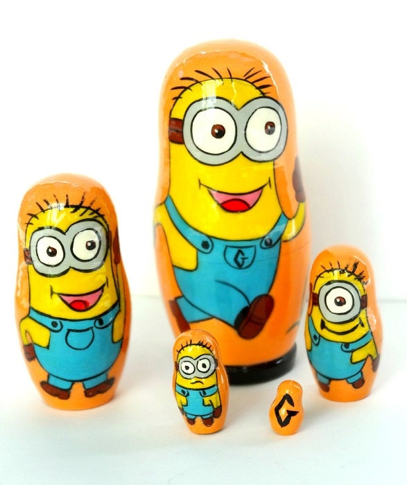 minion russian dolls