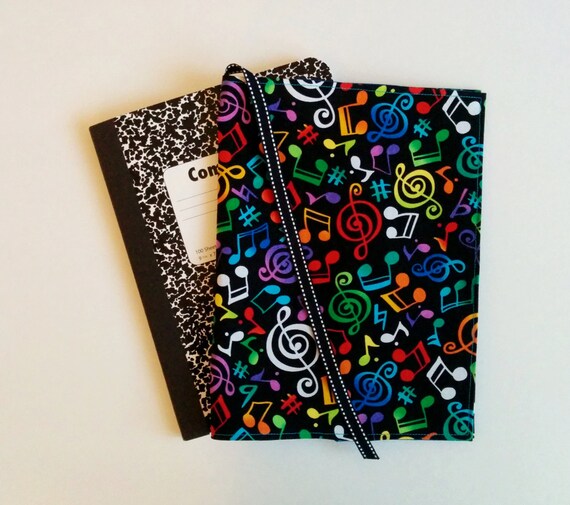 Colorful Music Journal Cover Composition Notebook Cover