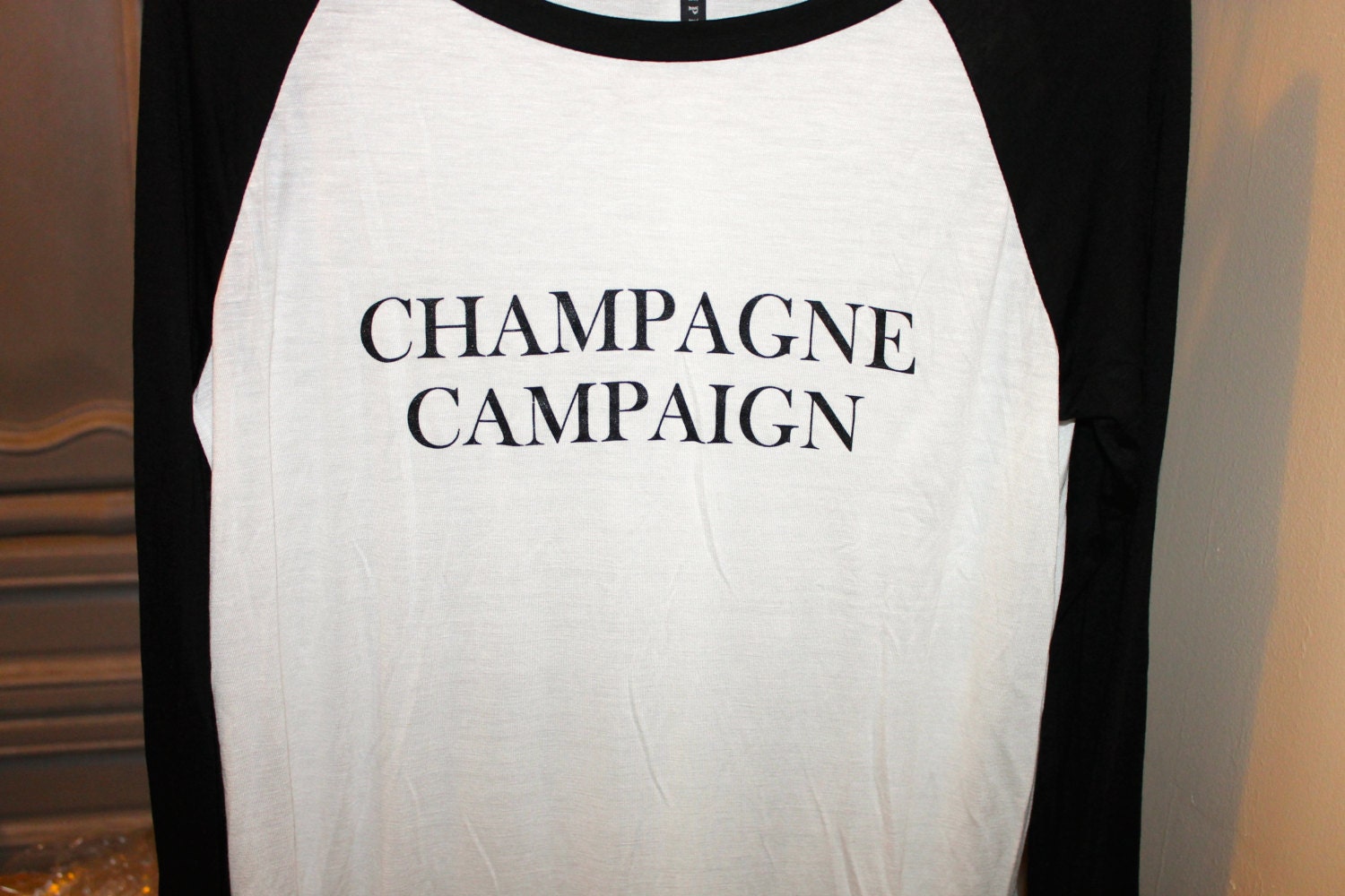 champagne campaign t shirt