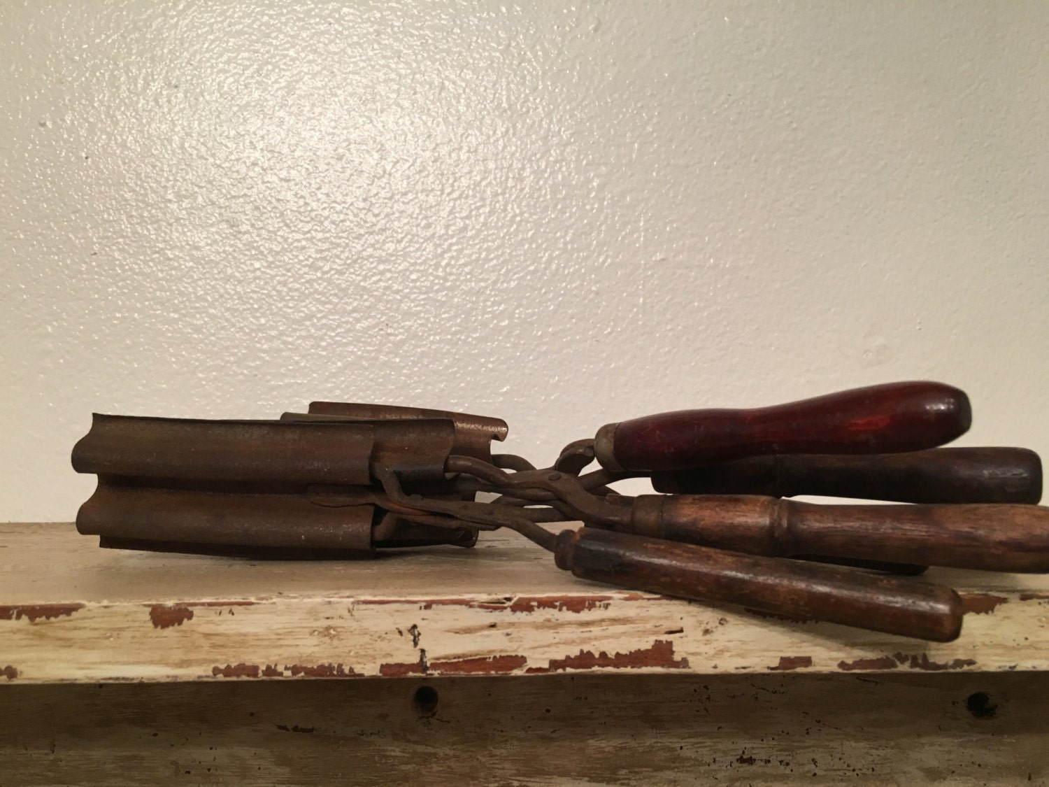 Antique Hair Crimpers Lot of 3