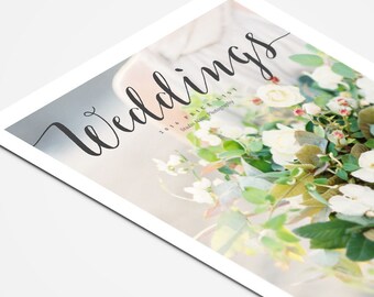 Photography Price List Templates - Four Page Pricing Guide - Packages, Prints, Albums + Cover - 8.5 x 11 - BLISS - 1503
