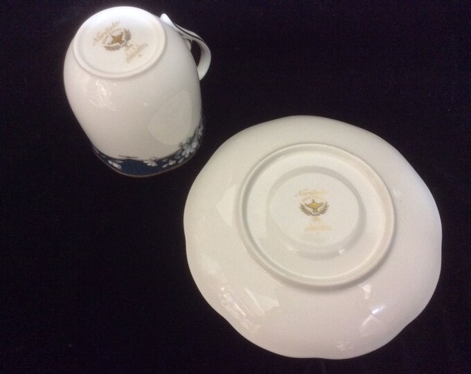 Noritake Sandhurst Flat Cup and Saucer Set Item 9792 Japan