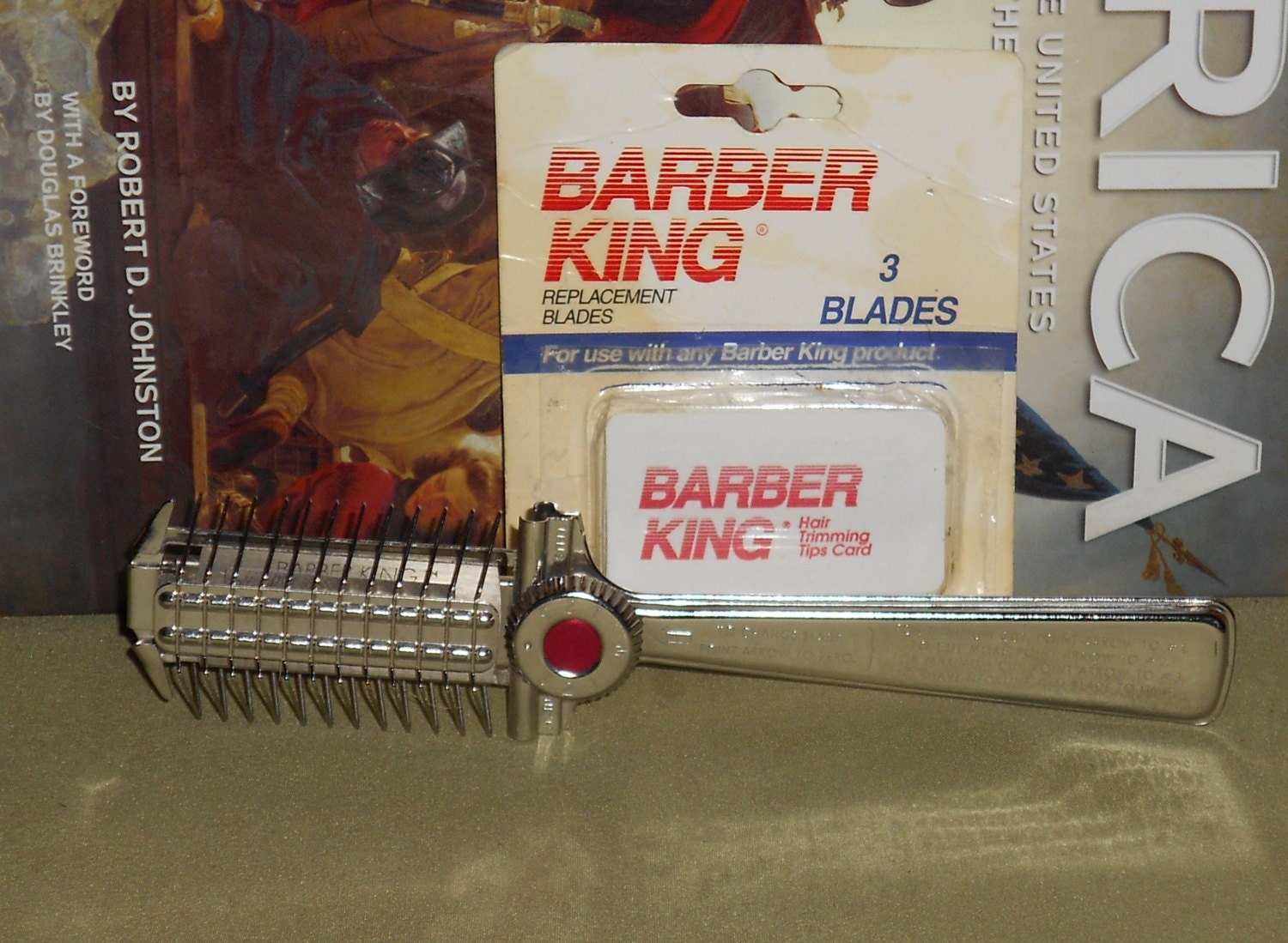 1980 Barber King Adjustable Razor Trimmer/ by RICHARDSRAZORS