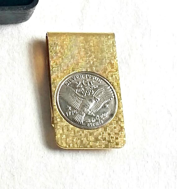 Silver Money Clip Fine Silver Money Clip by RibbonsandGlass