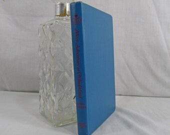 1971 Alice's Adventures in Wonderland by Lewis Carroll Illustrated John Tenniel Nelson Doubleday Blue Hardcover Children's Book