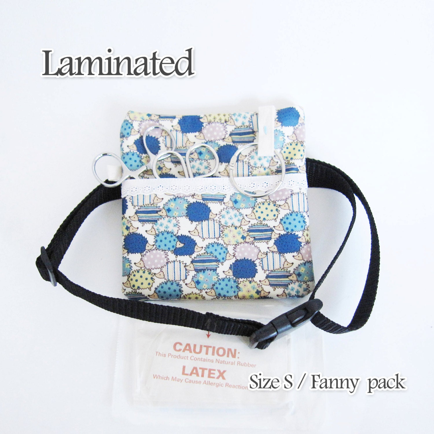 Small Nurse Waist bag Laminated fanny pack Nurse pocket