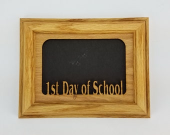 First Day of School Picture Frame, Back to School Picture Frame, Photo Frame, School Photo Frame, School Pictures, 1st Day of School