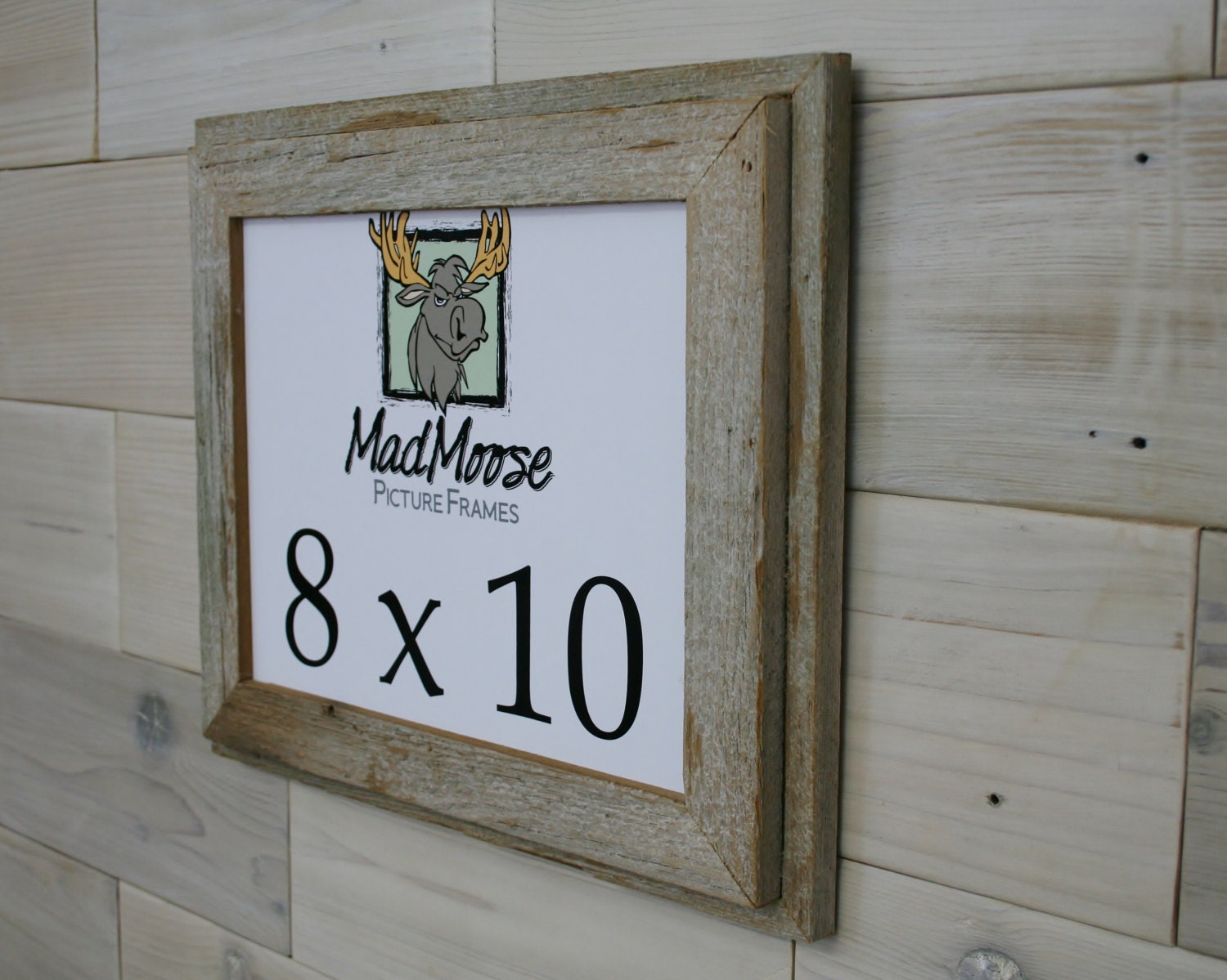 8x10 double barn wood picture frame