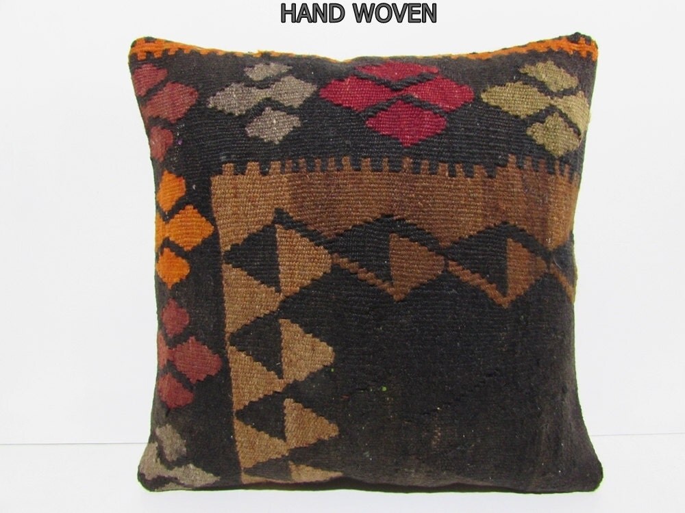 20x20 kilim pillow 20x20 big pillowcase large couch pillow