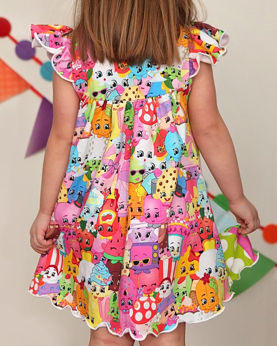 Shopkins Pearl Dress 2T to 8Y