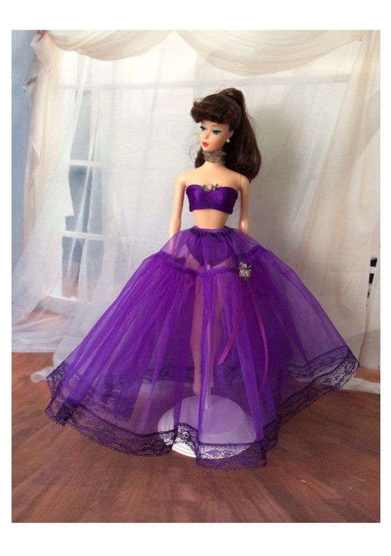 purple crinoline petticoat