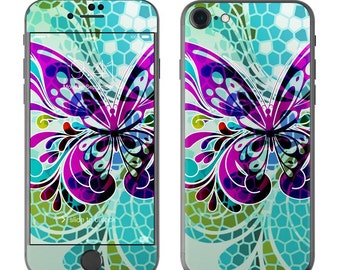 Butterfly Glass by Sanctus - iPhone 7/7 Plus Skin - Sticker Decal