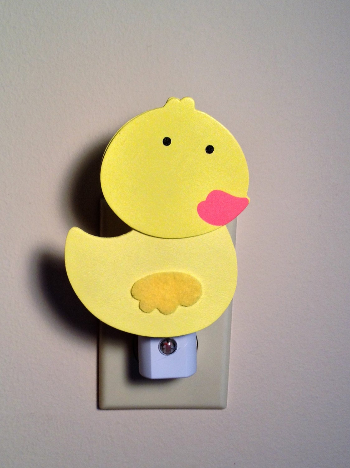 Yellow Duck Night Light Kids Night Lights Rubber Ducky Decor