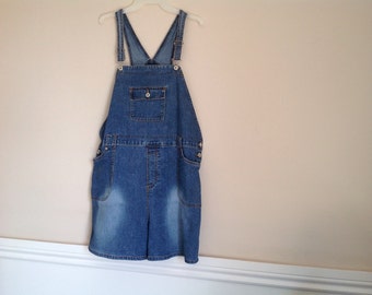 Vintage Bib overalls denim jean short all women's bib overalls men's shortalls salopette femme dungarees short bib overalls maternity wear