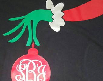 Grinch Shirt! (No Glitter)