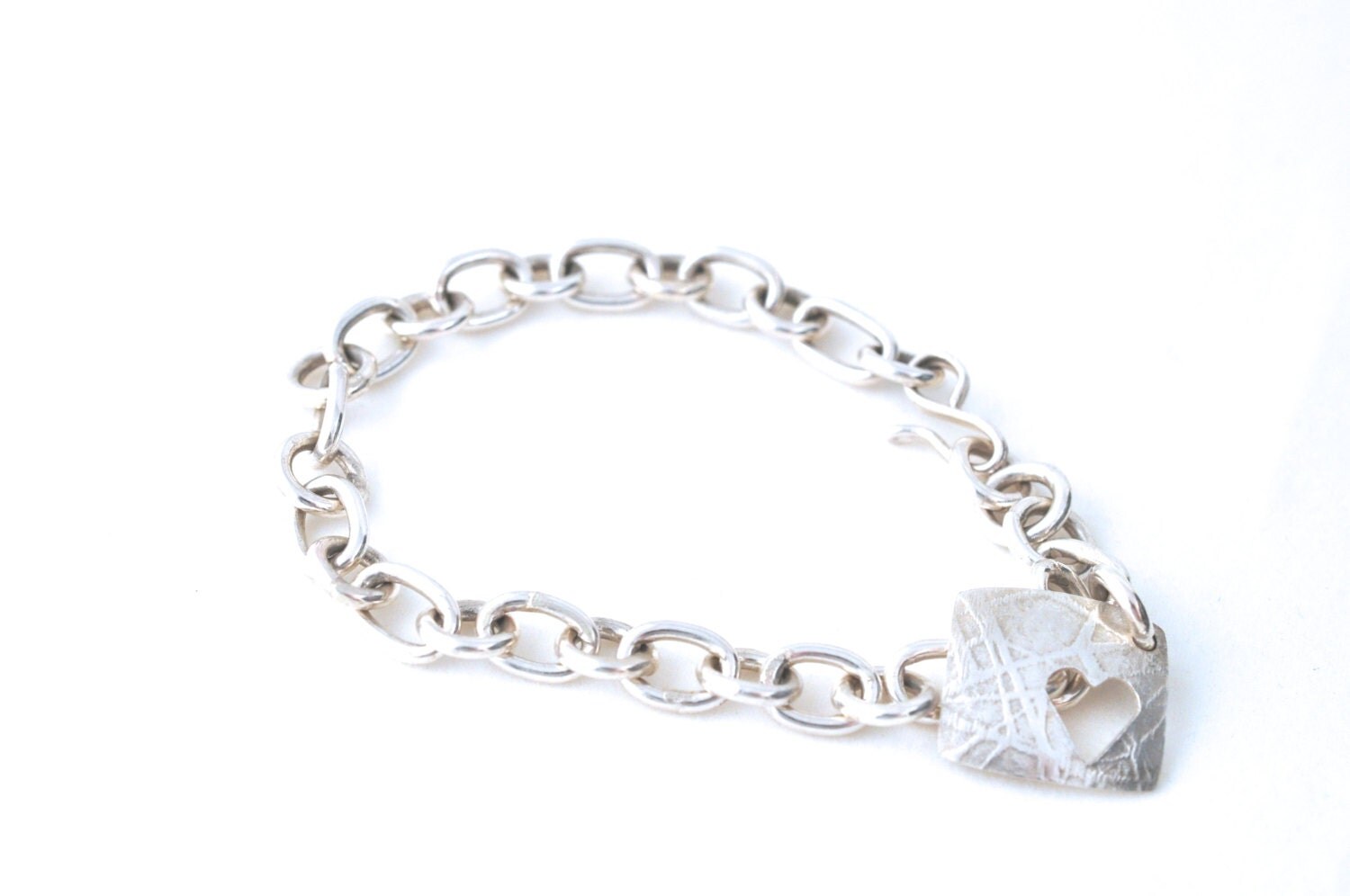 Sterling Silver Love Bracelet Chain Bracelet